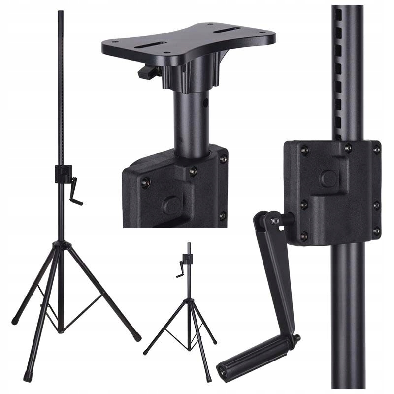 Statyw Stojak Kolumnowy Z Windą 70KG Regulacja Wysokośći Stabilny LIGHT4ME