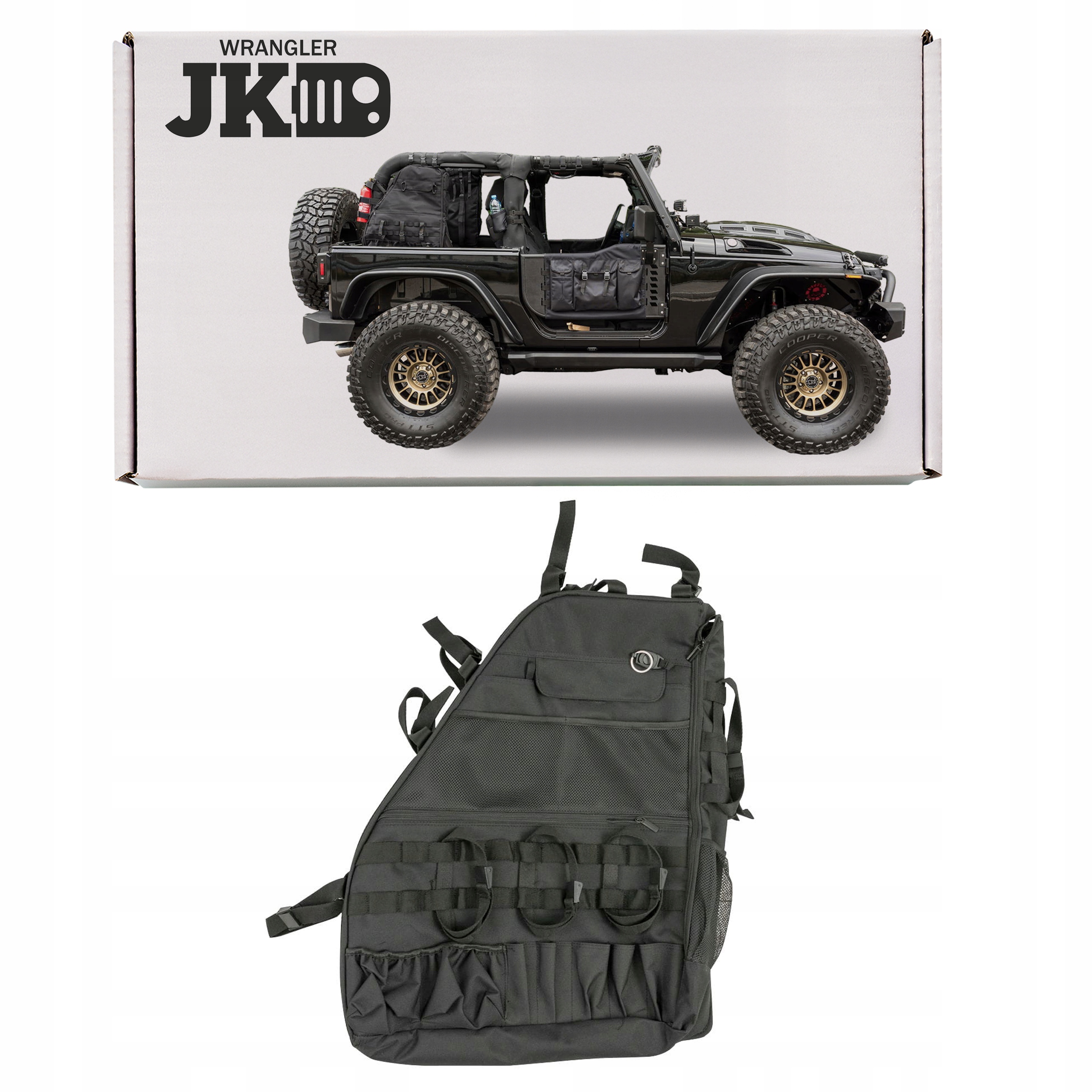 Jeep Wrangler Jk 2007-2018 Organizér Vnútorná Pravá Taška