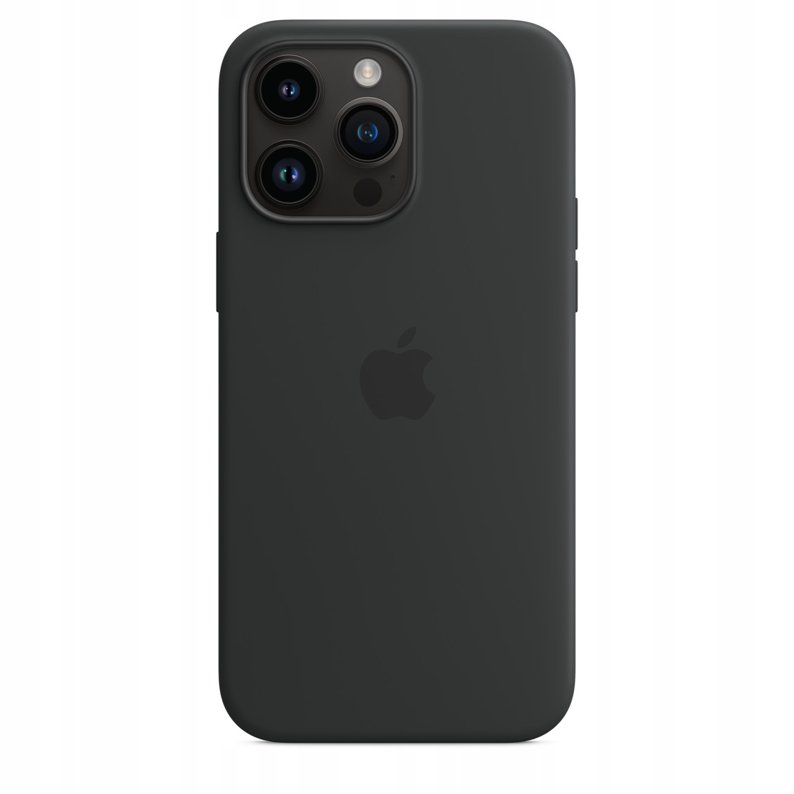 Silikonový kryt Magnetický iPhone 14 Pro Max Midnight temně inkoustový