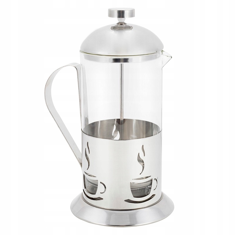 SZKLANY ZAPARZACZ DO HERBATY KAWY FRENCH PRESS 350 ml KAMILLE Marka Ofenbach