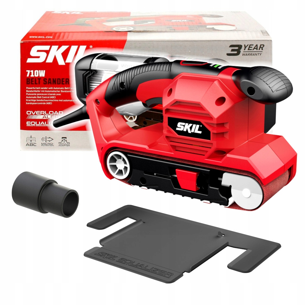 Szlifierka taśmowa Skil 7615 Ab 710W Ramka szlifierska