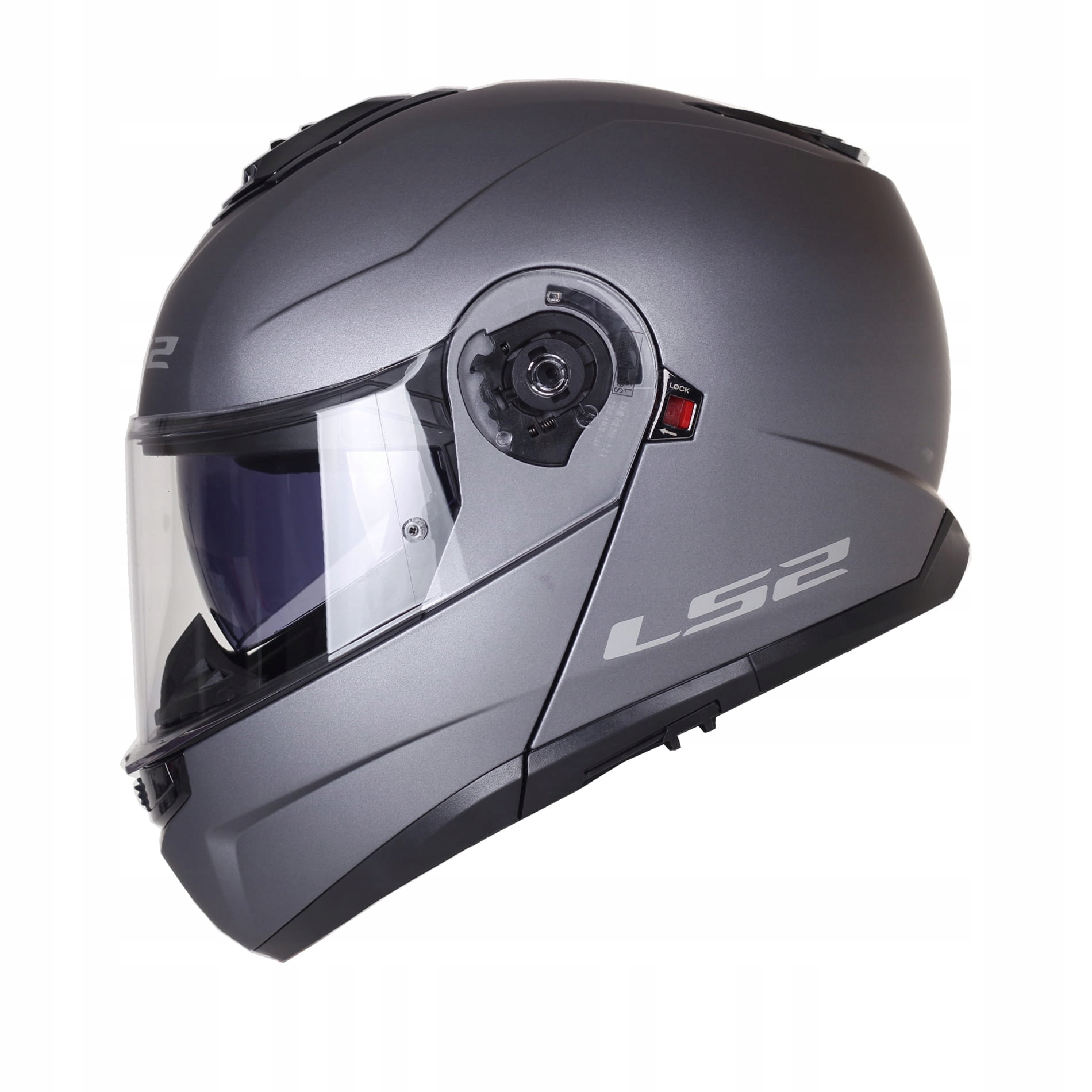 Helma LS2 FF908 Strobe II solid matt titanium -06 XL
