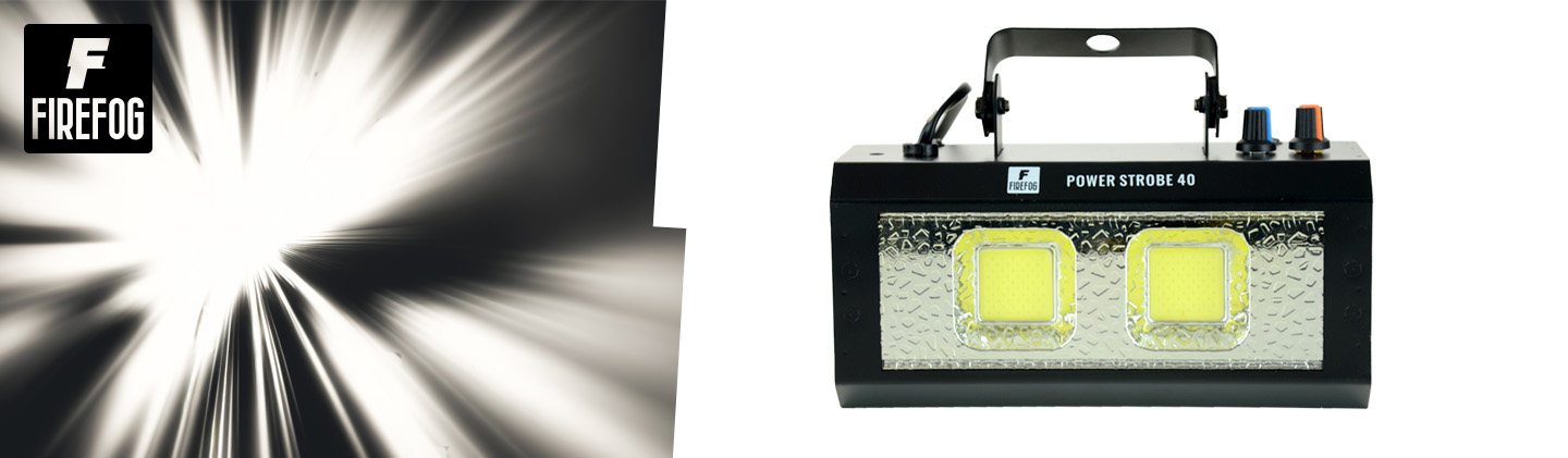 Stroboskop dyskotekowy 40W Power Strobe 40 Firefog Model Power Strobe