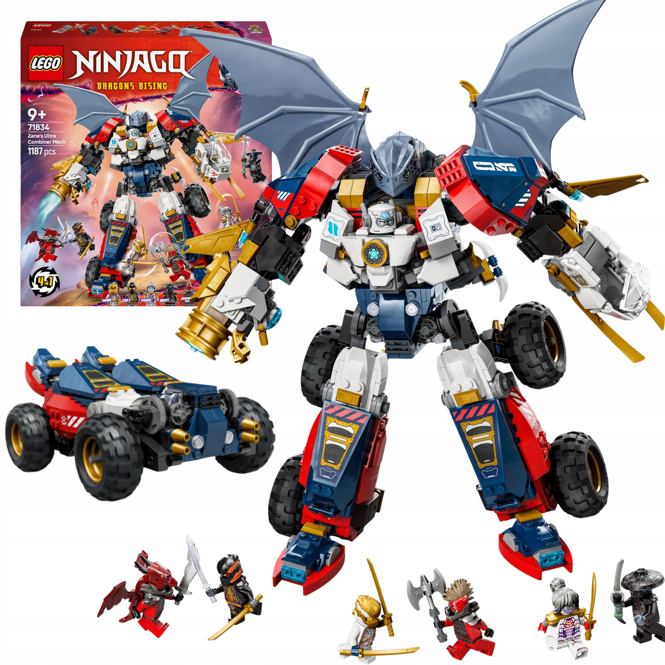 Lego Ninjago Zestaw Klocków Premium Boże Narodzenie Klocki XXL