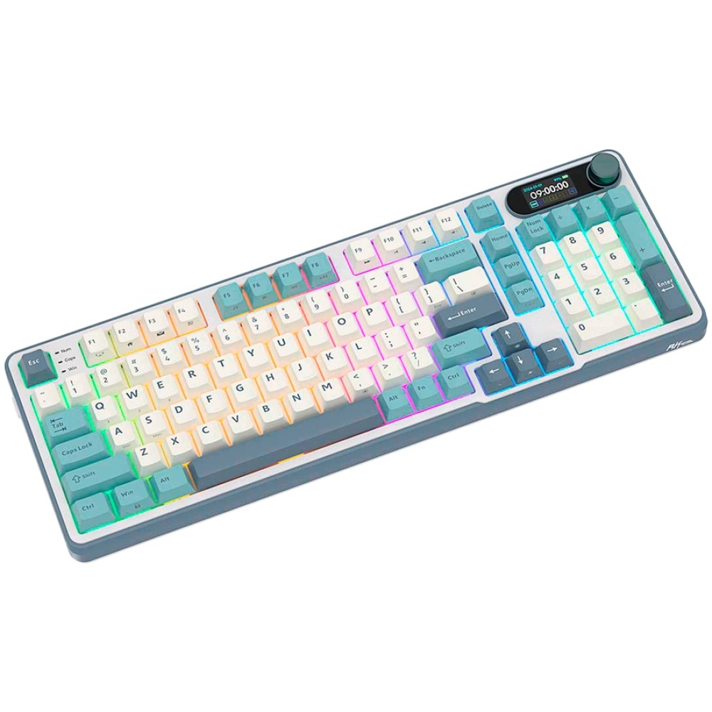 ROYAL KLUDGE RK-S98 Light Cloud Gaming Keyboard Beige switch — 3