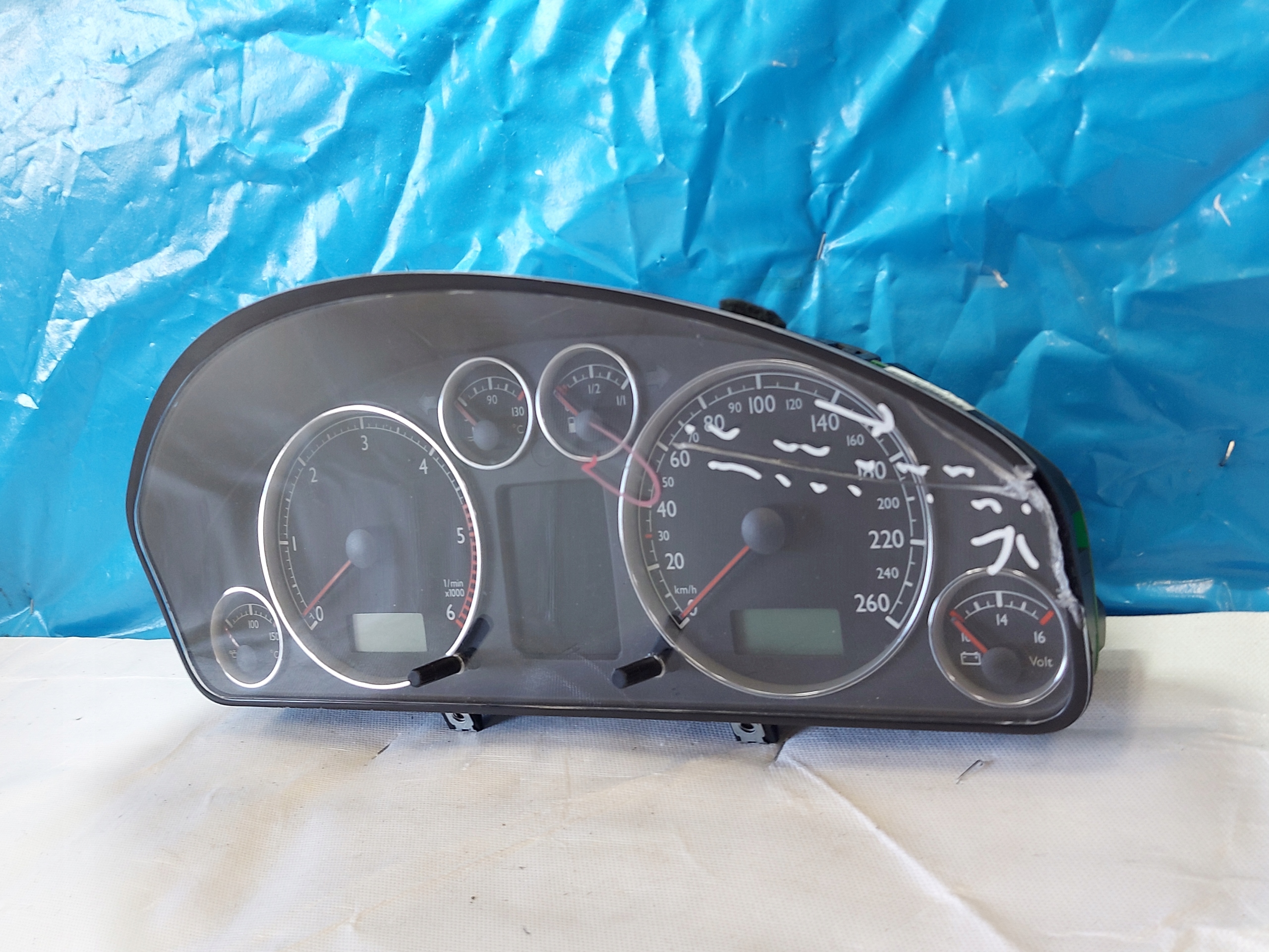 dials clock SEAT ALHAMBRA 1.9 TDI 7M7920840L