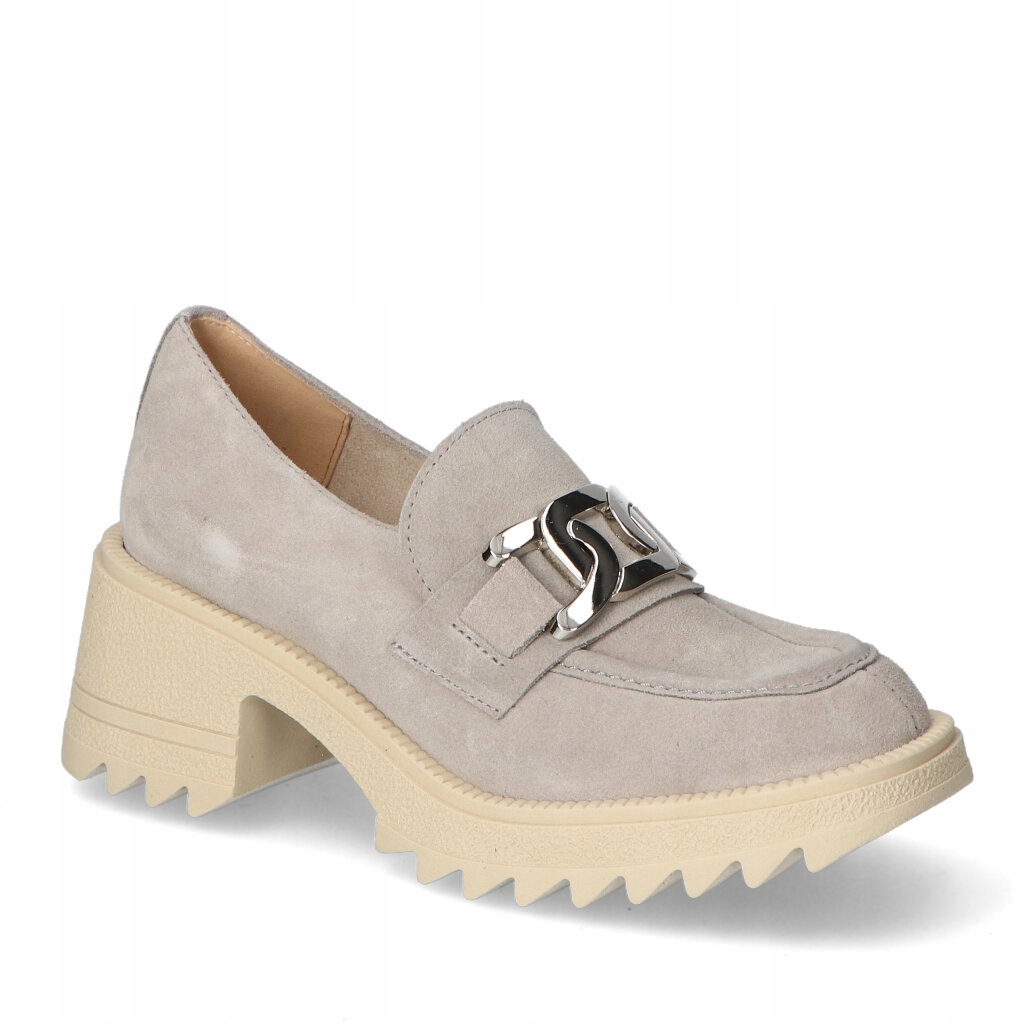 Polobotky Lemar 20107 Šedé Semiš 40