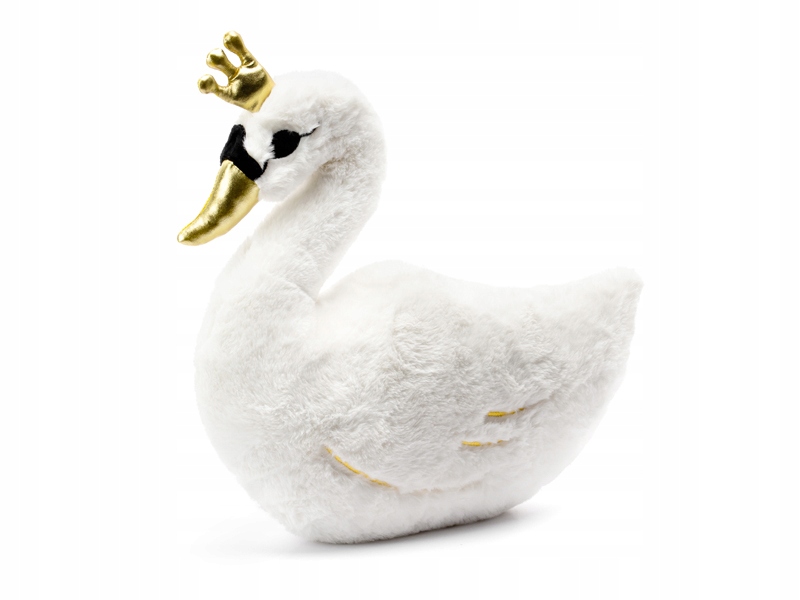 

Poduszka Pluszowa Lovely Swan Łabędź 34x35cm