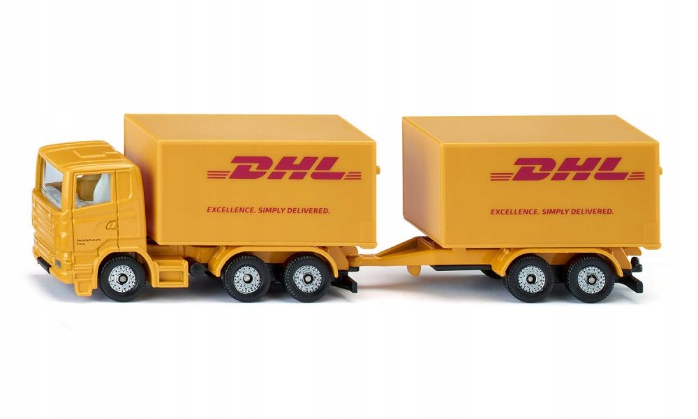 

Siku 1694 Ciężarówka Z Przyczepą Dhl 3+