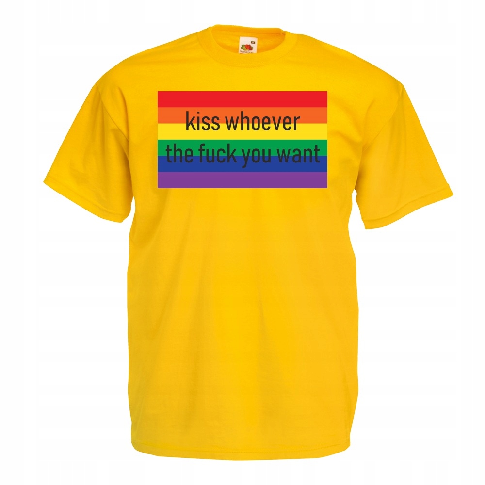 

Koszulka Lgbt marsz równości XXL żółta