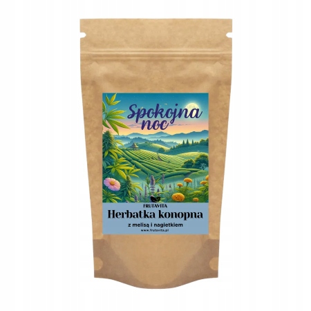 Levně Frutavita Konopný čaj „Klidná noc“ s meduňkou a měsíčkem 50 g S