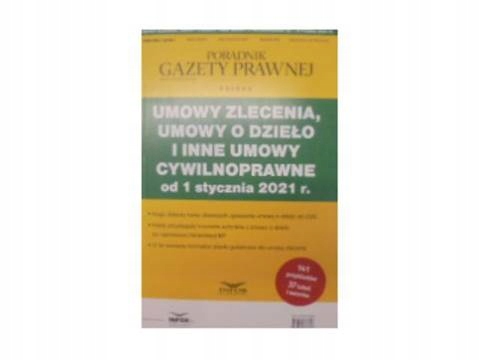 Umowy zlecenia, umowy o dzieło i inne umowy cywiln
