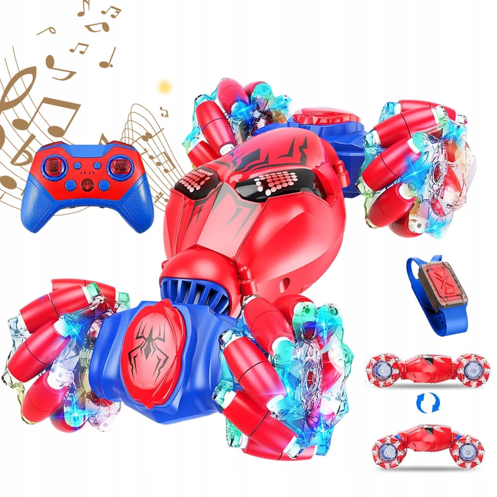 Dálkově ovládané Rc auto 4x4 Auto na dálkové ovládání Drift Stunt 360 2.4GHz 4WD