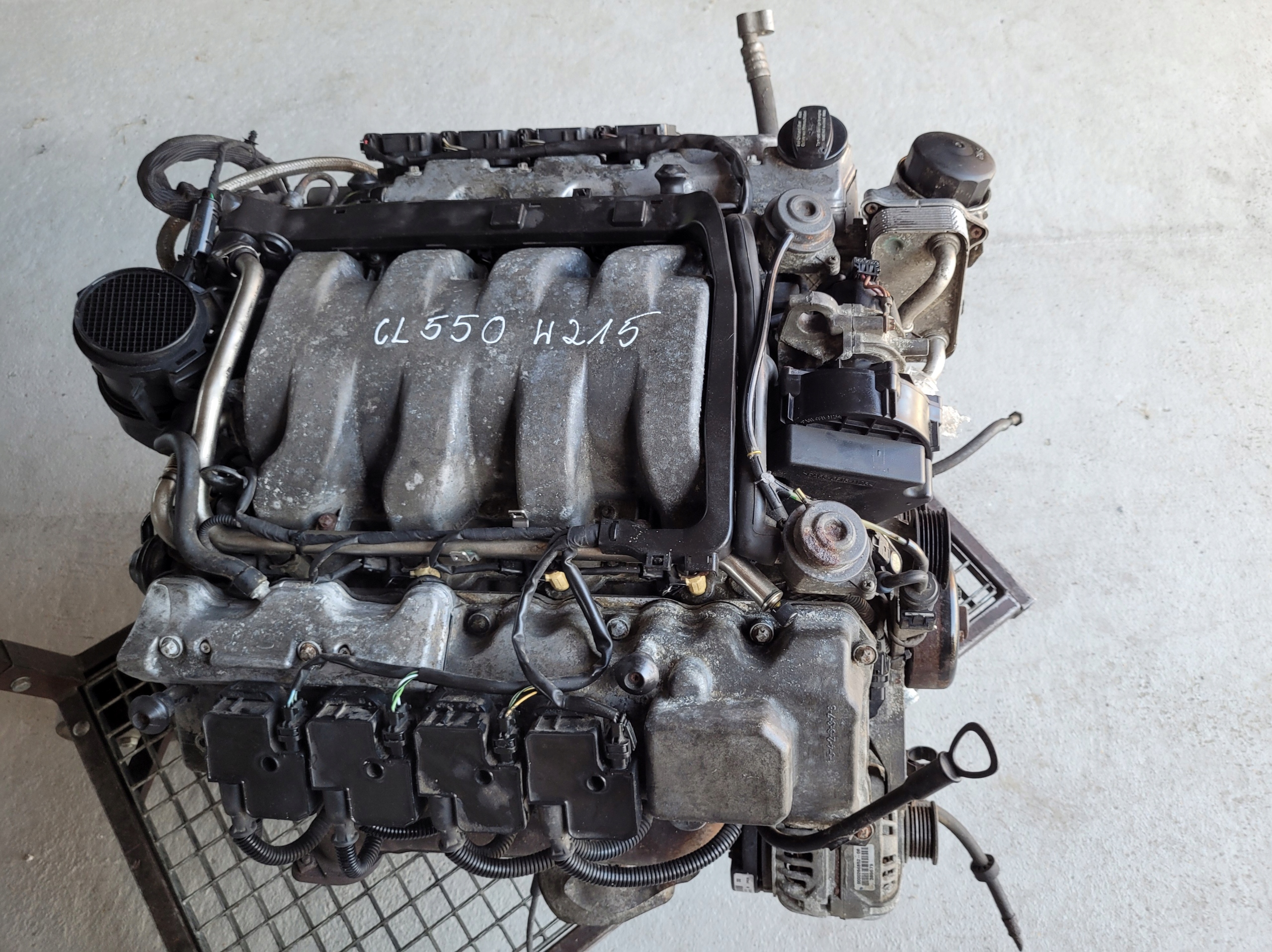engine complete 113986 MERCEDES CL 55 AMG 5.5 V8 W215