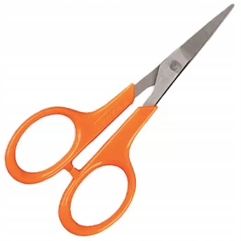 Krátké úzké špičaté nůžky na nitě a výšivky Fiskars 10 cm
