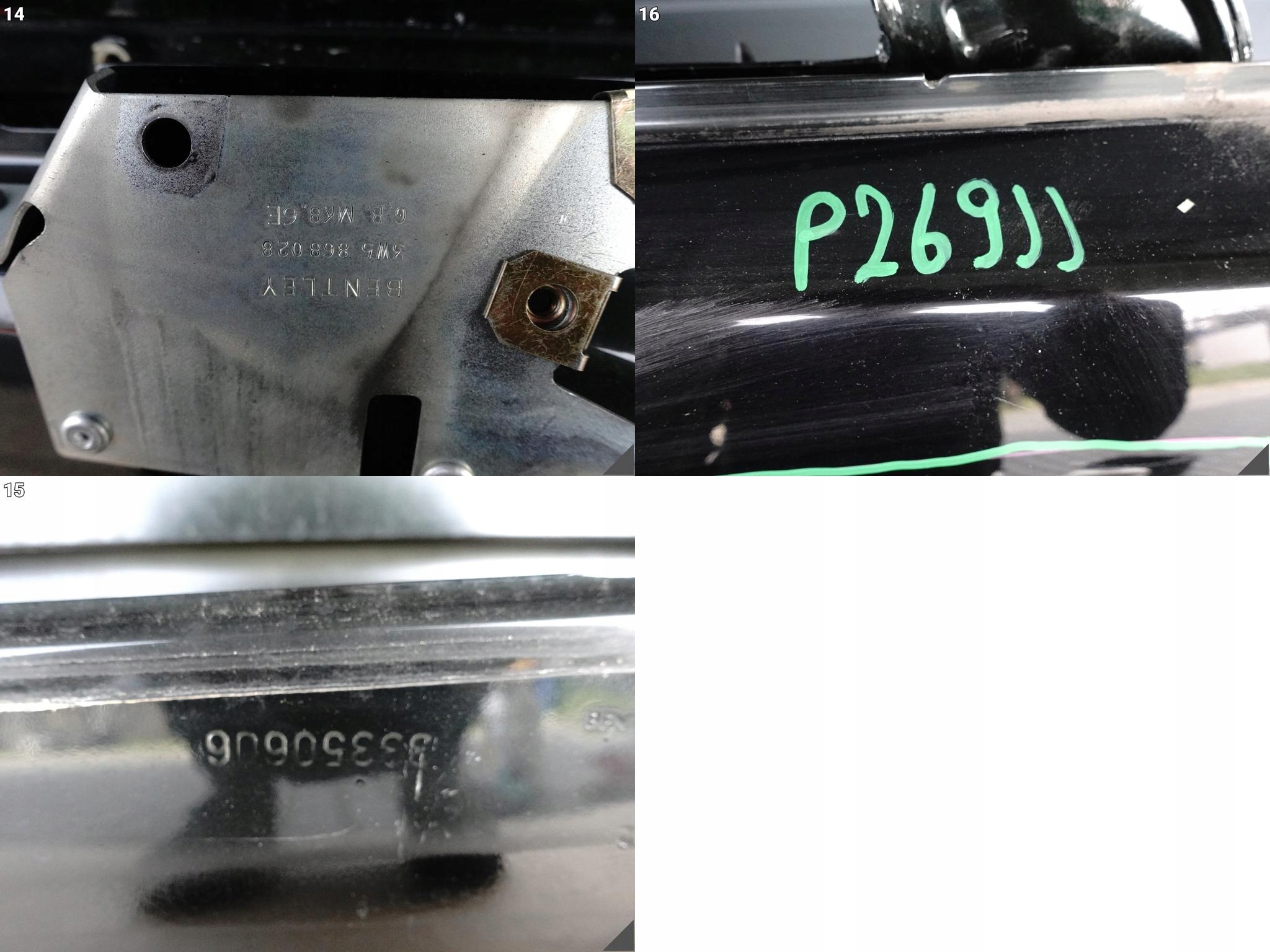 BENTLEY CONTINENTAL FLYING SPUR 3W5 06-12 door front right