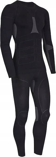 Bielizna Termoaktywna Męska Odzież Termiczna Komplet Zestaw Na Zimę XL