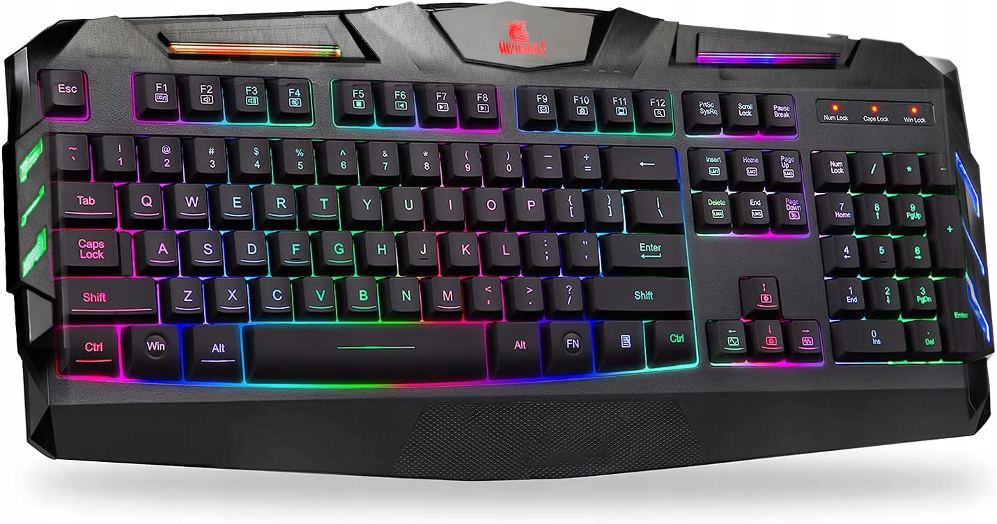 

Klawiatura Dla Graczy Gamingowa Podświetlana Rgb