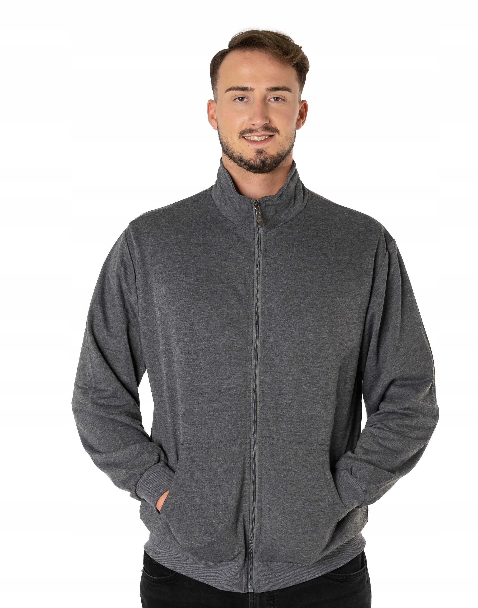 

Bluza Sportowa Męska Dresowa Rozsuwana 2786-03 XL