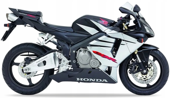 Samolepky Juula Na Motocykl Pro Honda Cbr 600 Rr 2005 Černé NH1