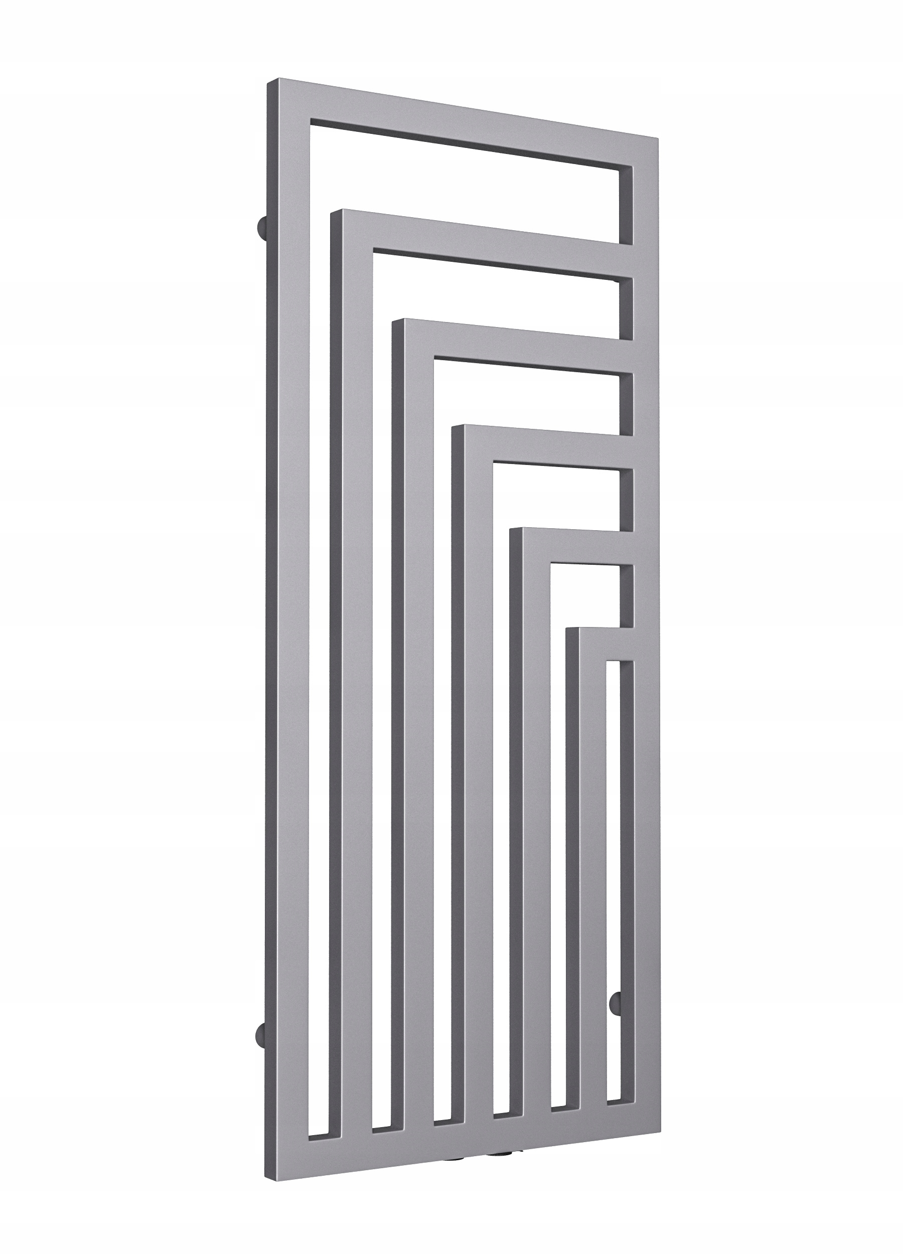 Dekoratívny Radiátor Vinkel Vertikálny 80/52 Strieborný