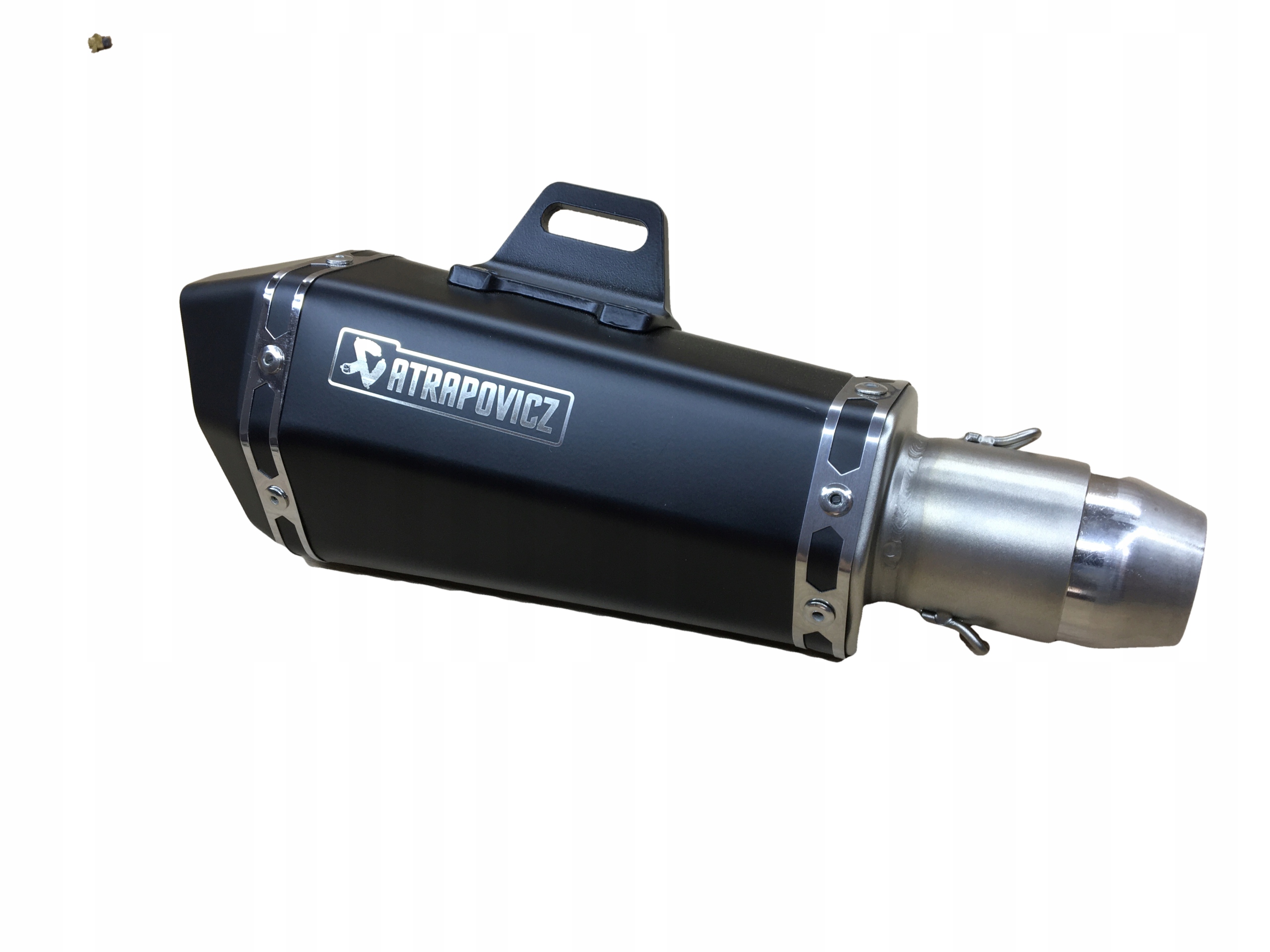 WYDECH TLUMIK KONCOWKA TUNING ATRAPOVIC MAT CZARNY