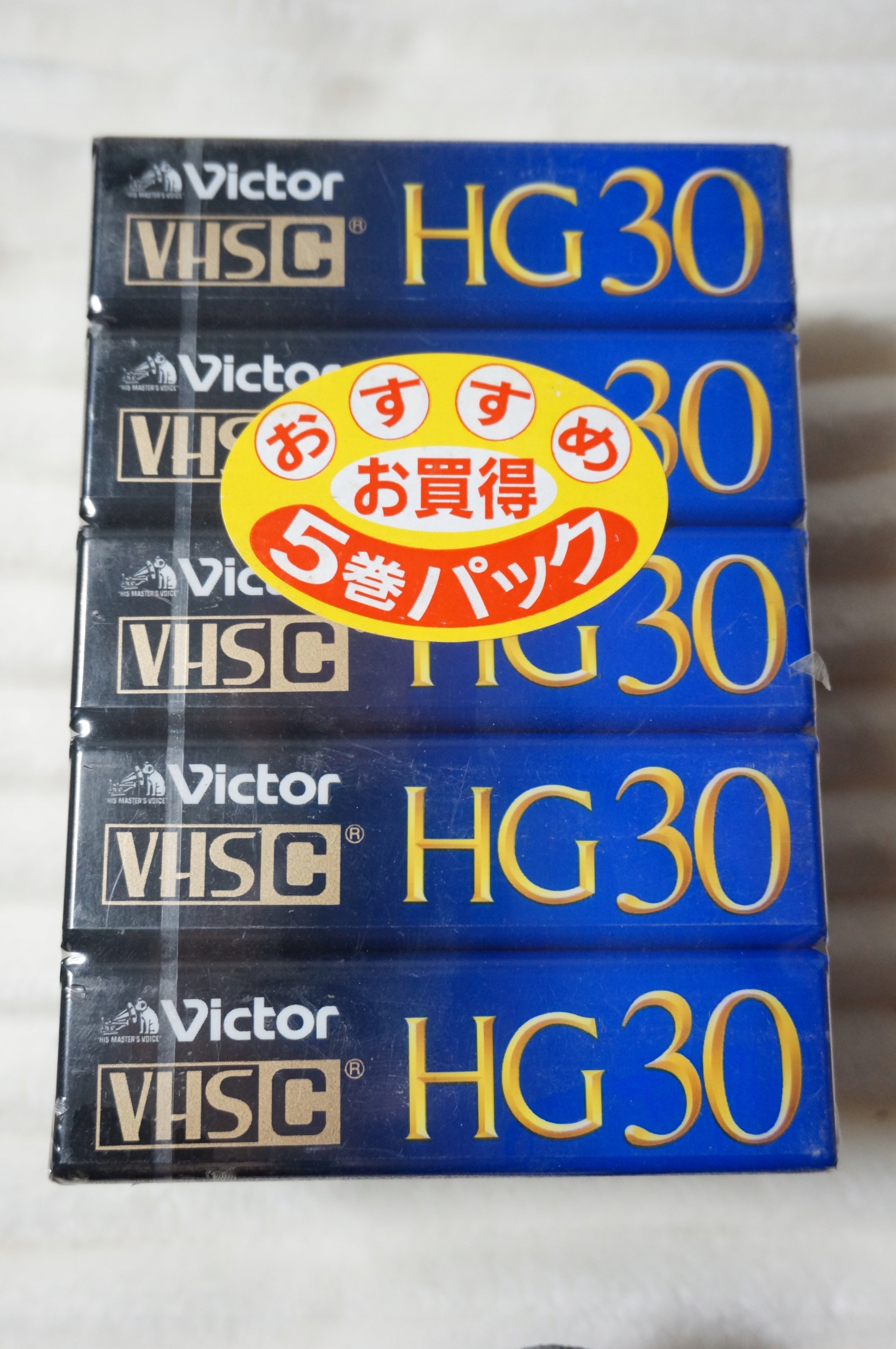 KAZETA PRE VHS-C VICTOR kamery JVC HG30 30/90 min