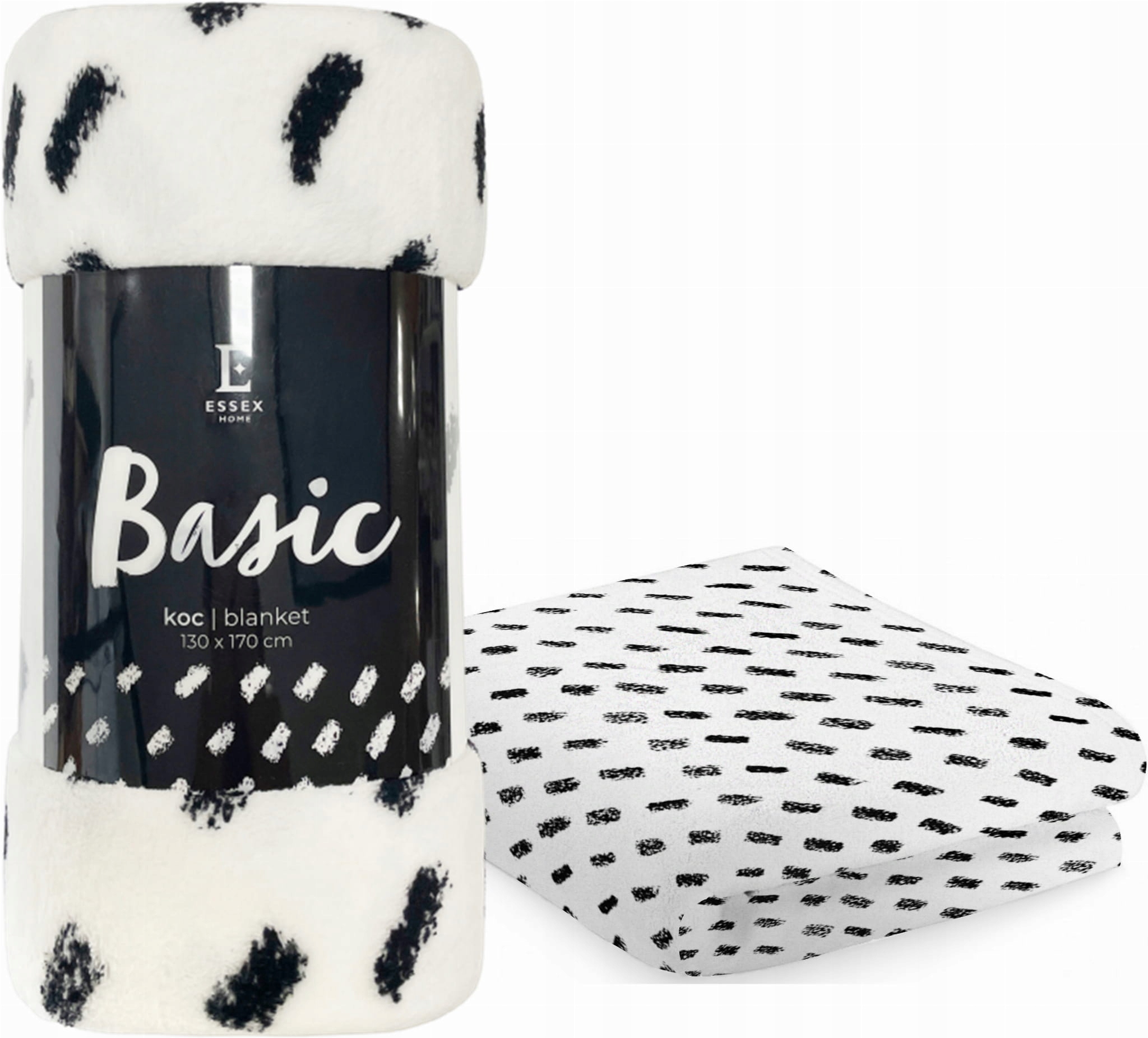 KOC BASIC CIAPKI PLAMKI 130X170 CM DLA DZIECI