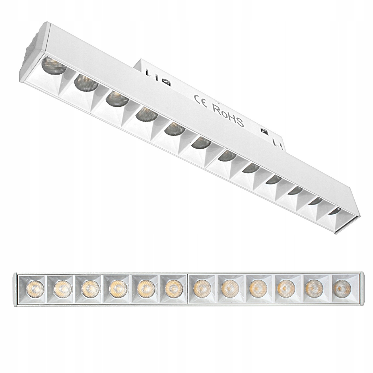Led Lampa S Diódami Pre Magnetické Lišty Tuya 12W Biela Cct