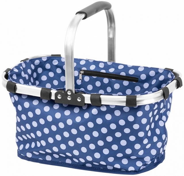 KOSZYK SKŁADANY PIKNIKOWY KOSZ NA ZAKUPY TORBA