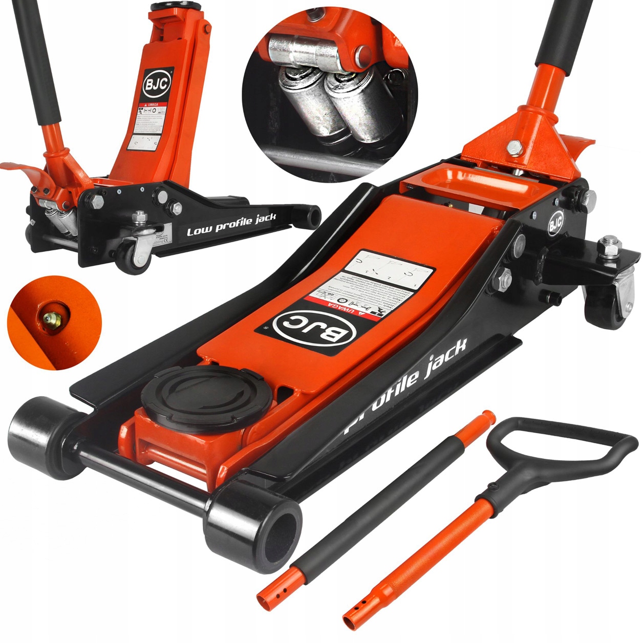 PODNOŚNIK NISKOPROFILOWY lewarek ŻABA BJC 3T PRO