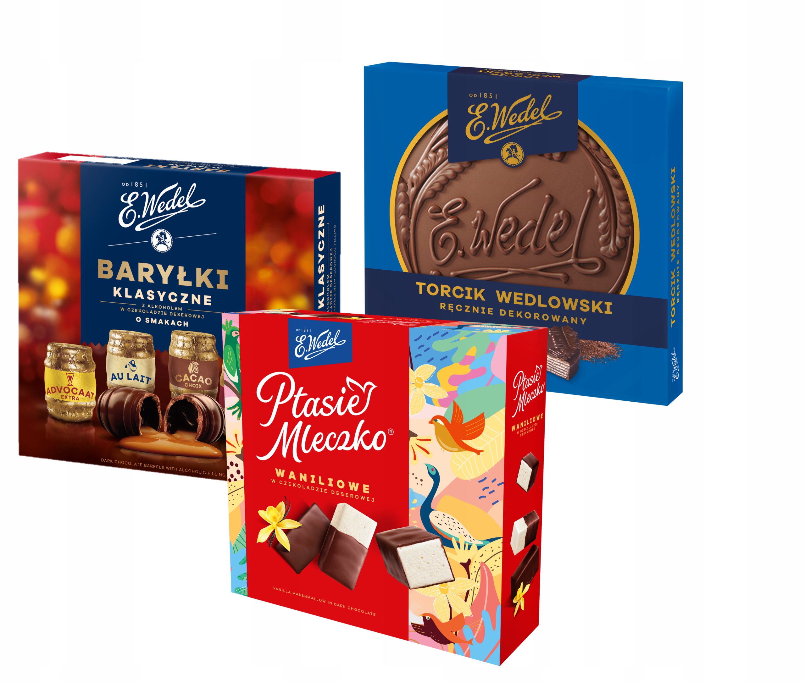 Zestaw słodkości od E.Wedel idealny na każdą okazję!