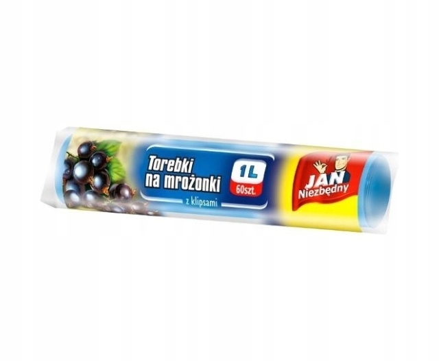 

Torebki na mrożonki 1L 60szt. Jan Niezbędny