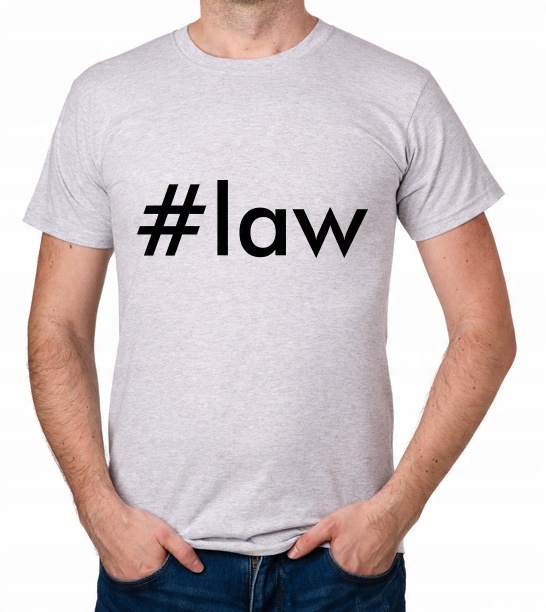 

koszulka #law prezent