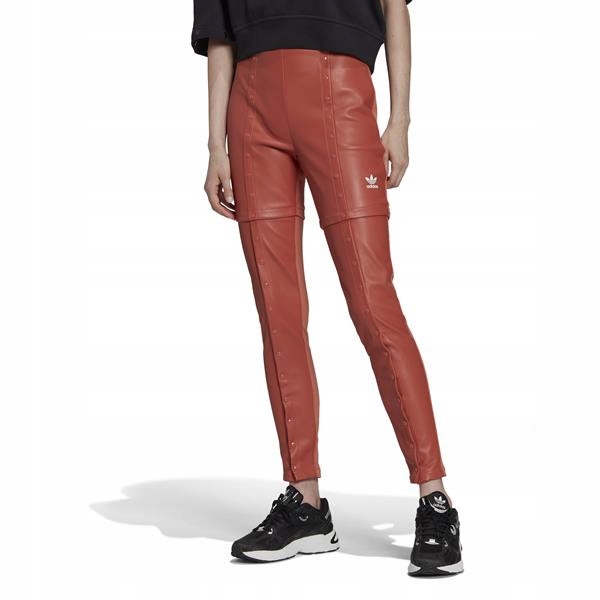 Dámské legíny adidas HC3029 Slim Oranžové 36