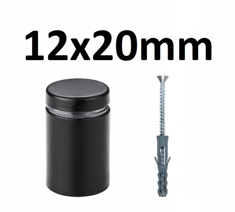 

Dystanse Montażowe 12x20 Dystans Montażowy Czarny