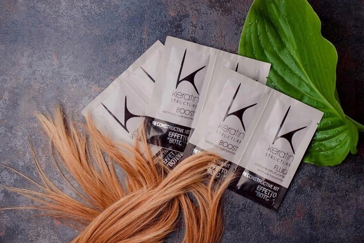 KERATIN FLUID ZESTAW SASZETEK DO REGENERACJI ODBUDOWY WŁOSÓW 2x12ml EAN (GTIN) 5902734827357