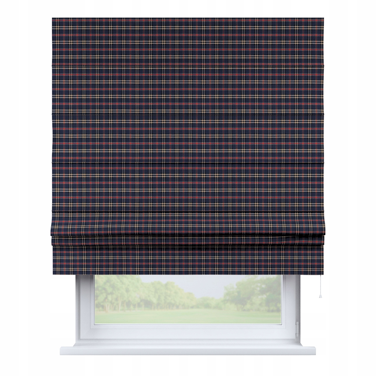 Hotová římská roleta Padva 120x170 cm modrá