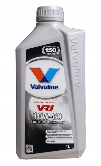 

Olej Valvoline Racing VR1 10W60 1L