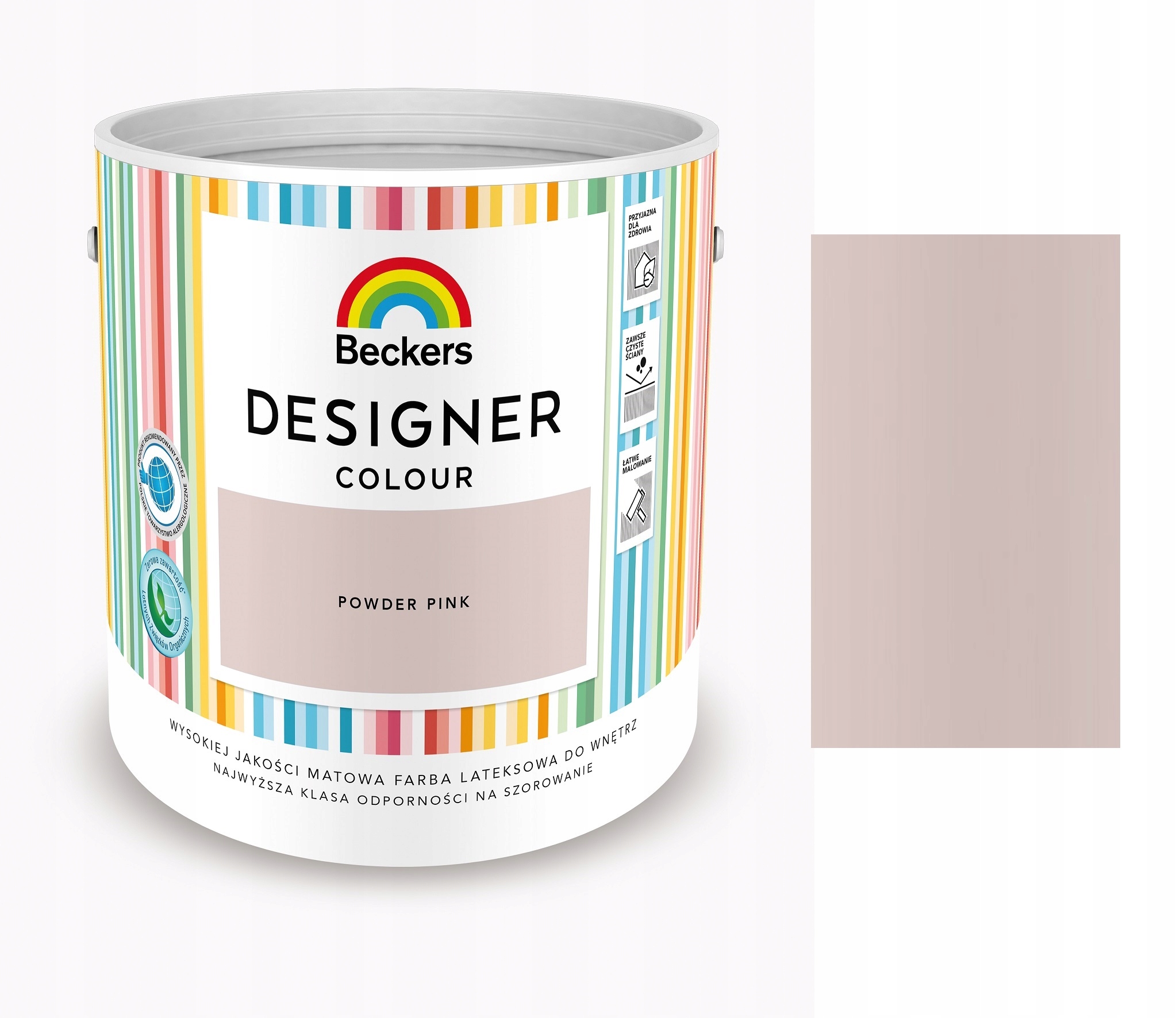 BECKERS FARBA DESIGNER COLOUR POWDER PINK 2.5L