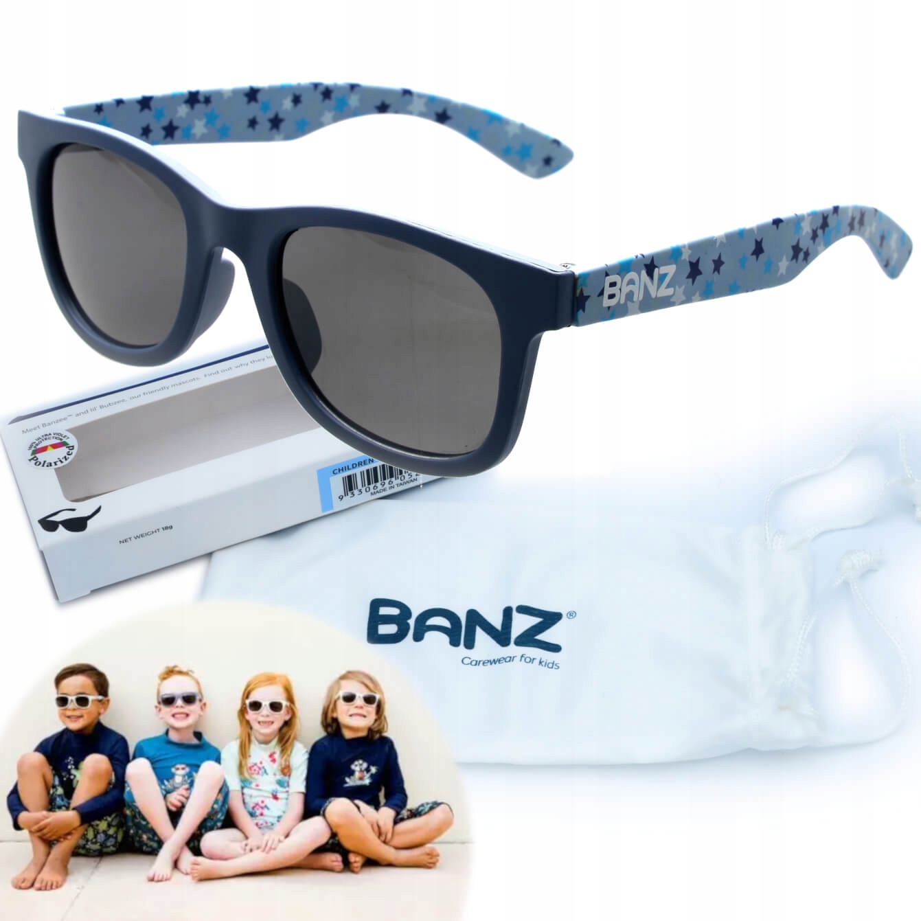 

Okulary przeciwsłoneczne dzieci 2-5lat UV400 Banz