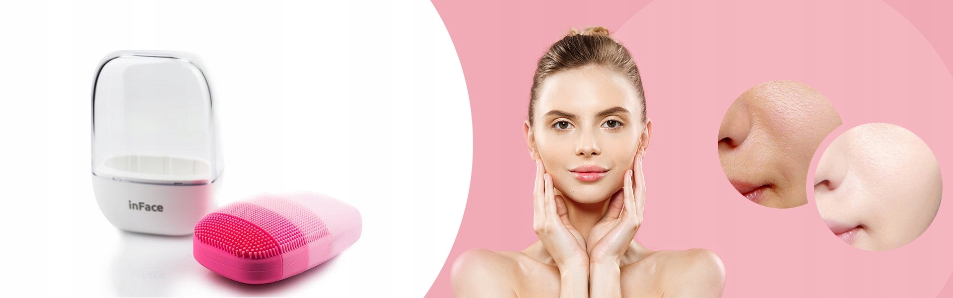 inFace Szczoteczka soniczna do twarzy + MASECZKA Rodzaj soniczna