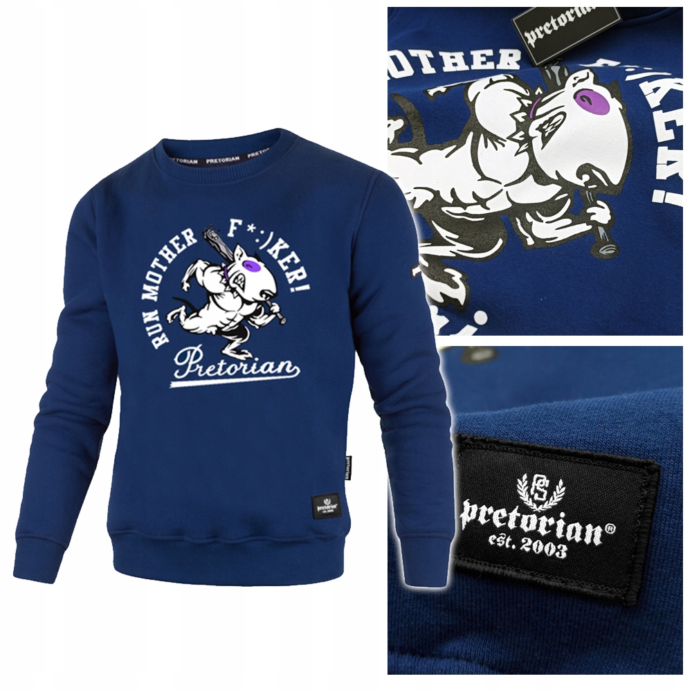 

Bluza meska klasyczna Pretorian Bulterier r.XXL
