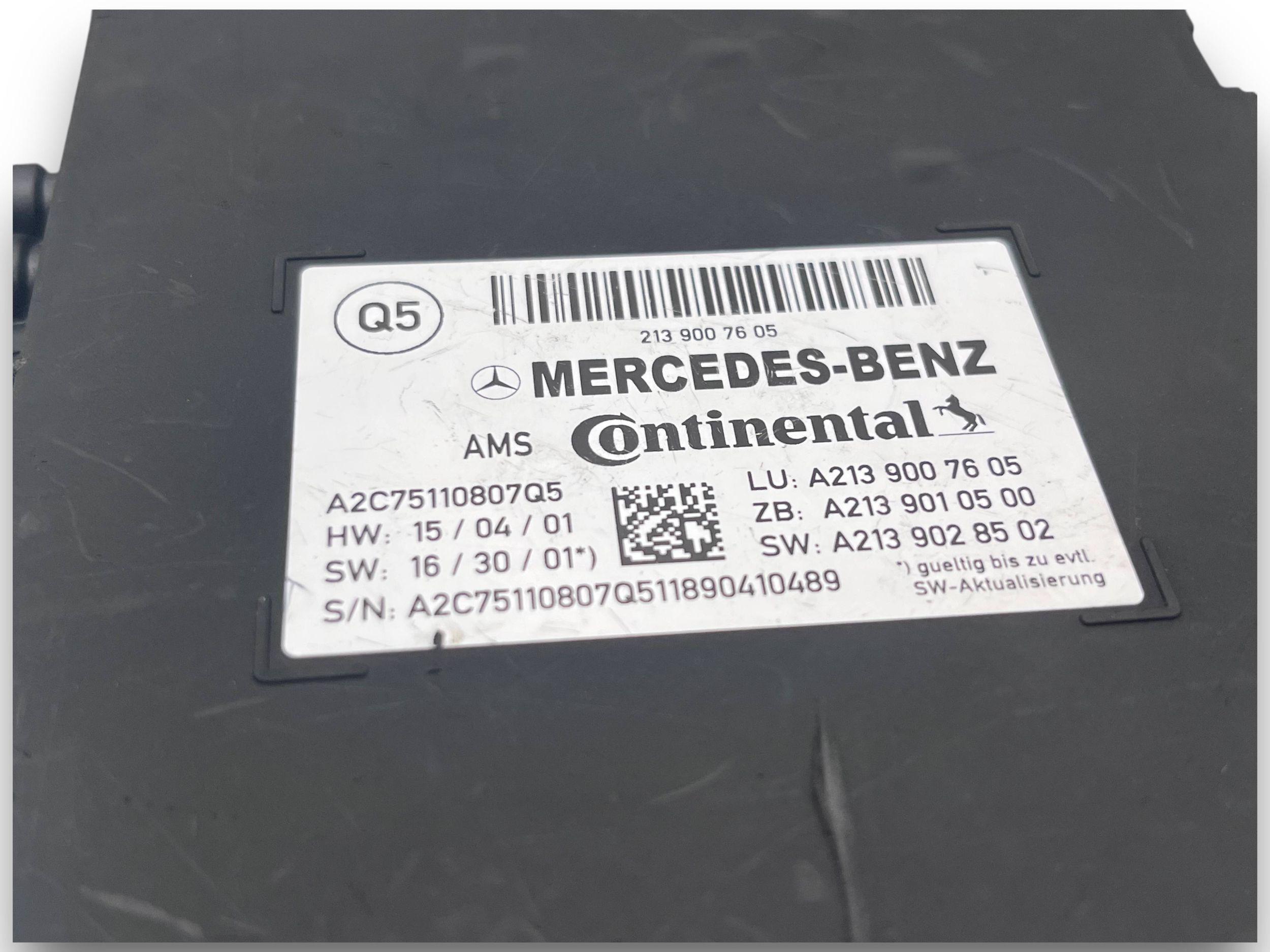 MERCEDES W213 module control unit A2139007605 $J