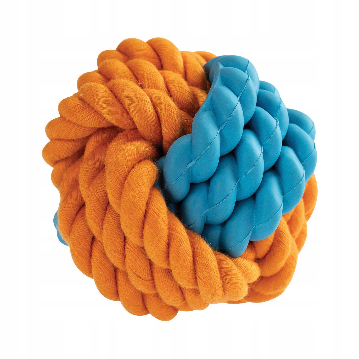 

HipHop Piłka bawełniana z gumowymi ringami 8 cm