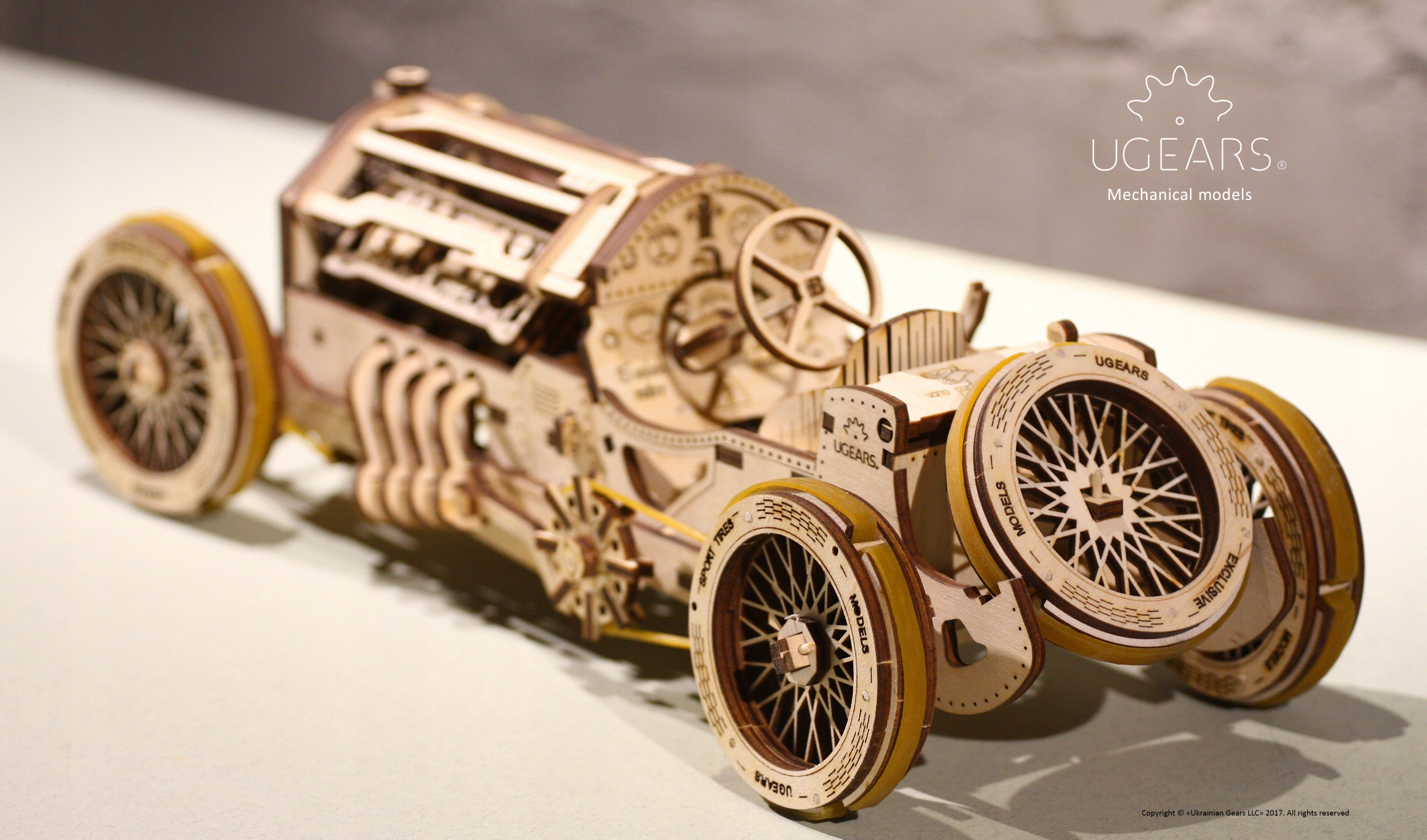 UGEARS Auto U-9 Grand Prix Puzzle 3D Model Kod producenta UGE 412068