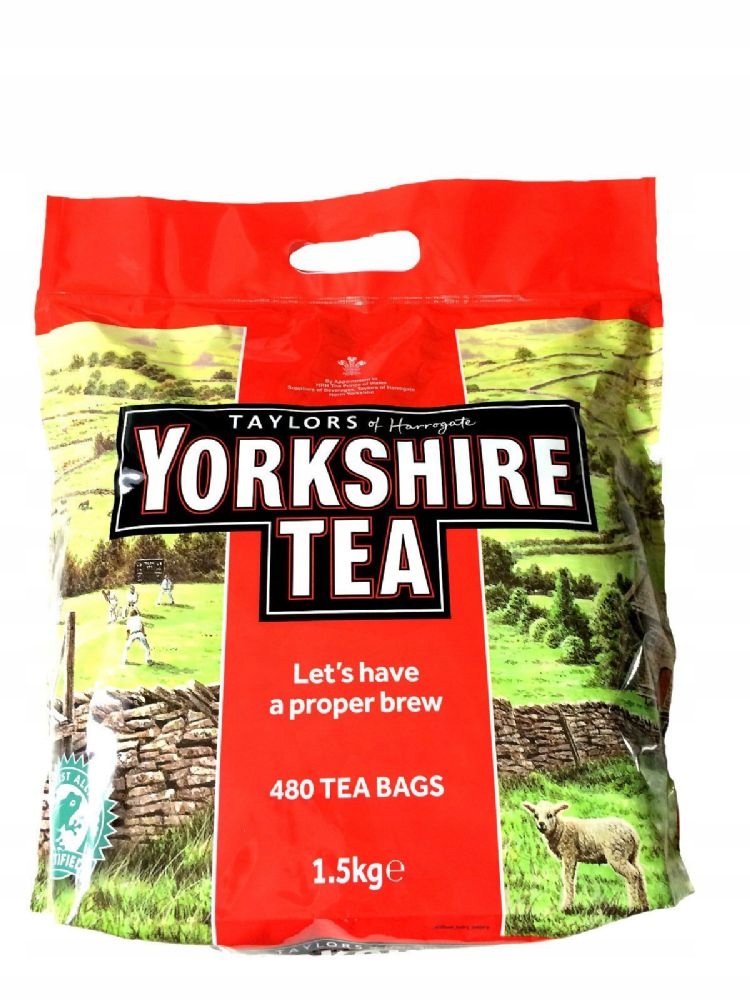 Yorkshire Tea Anglický Čaj 480 sáčků 1,5 kg