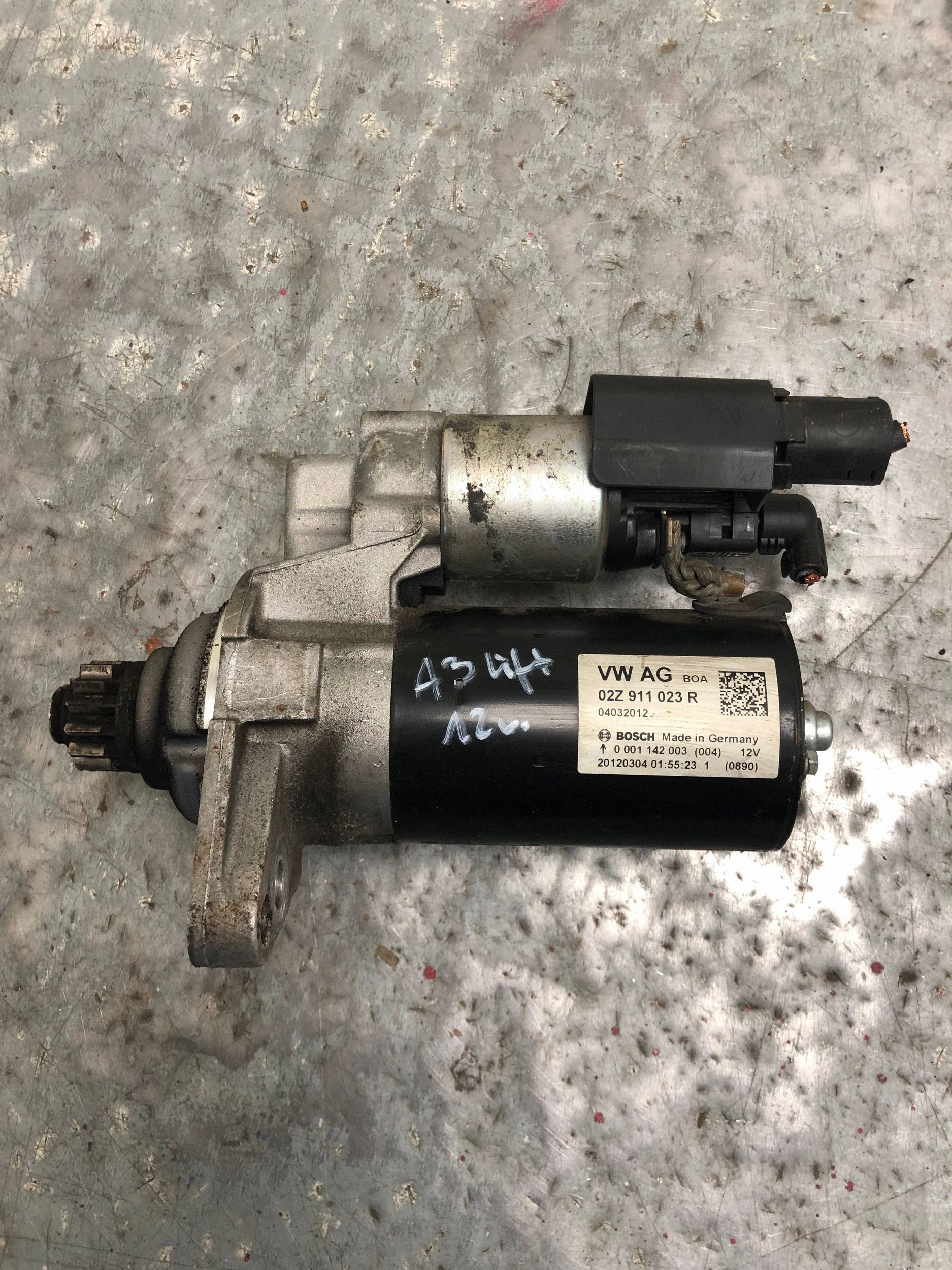 starter CAX AUDI A3 8P LIFT 02Z911023R