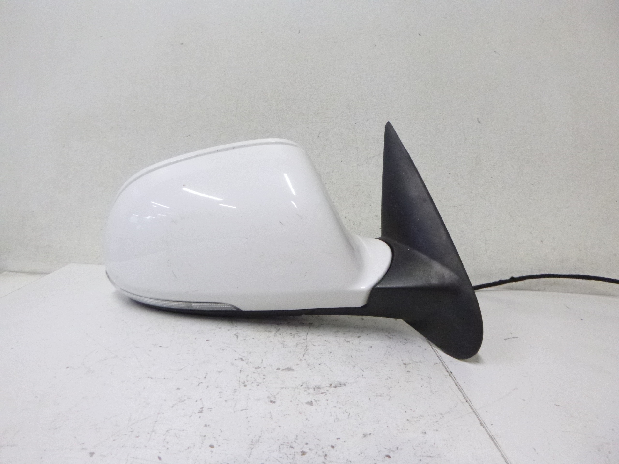 mirror right electrics Skoda Octavia II kombi LF9F biale 2004-2013 6PIN