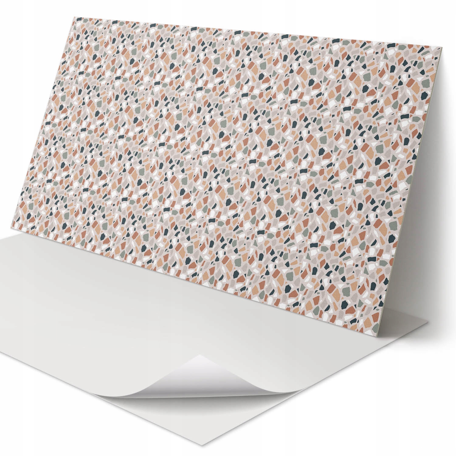 Nalepovací vinylový panel do předsíně Abstraktní vzor kamenů 100 x 50 cm